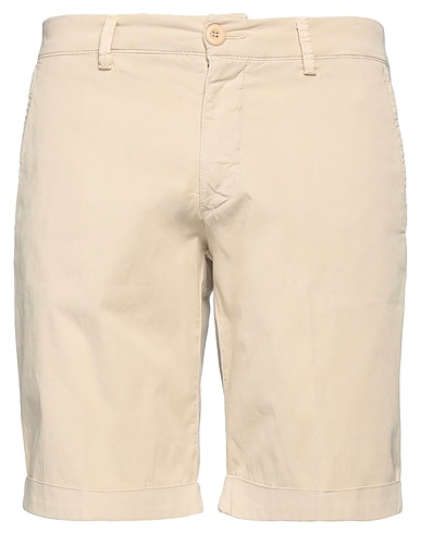 MODFITTERS Shorts & Bermuda Beige 98% Cotton, 2% Elastane