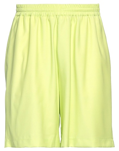 BONSAI Shorts & Bermudas Limettengrün 99% Schurwolle, 1% Elastan