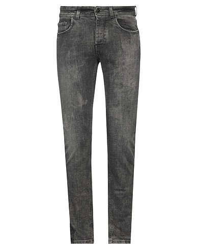 REIGN Denim trousers Black 98% Cotton, 2% Elastane
