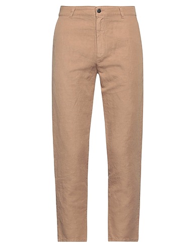REIGN Casual pants Brown 55% Cotton, 45% Linen