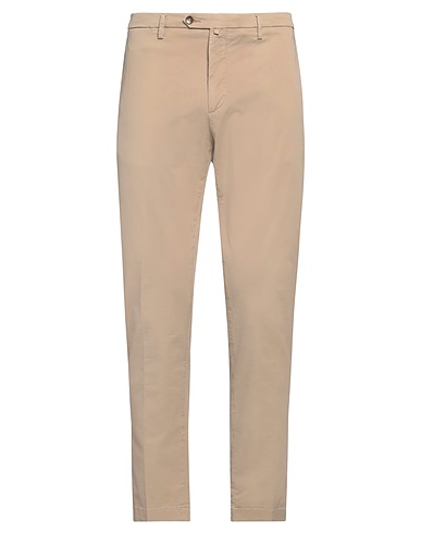 BRIGLIA 1949 Casual trouser Khaki 97% Cotton, 3% Elastane