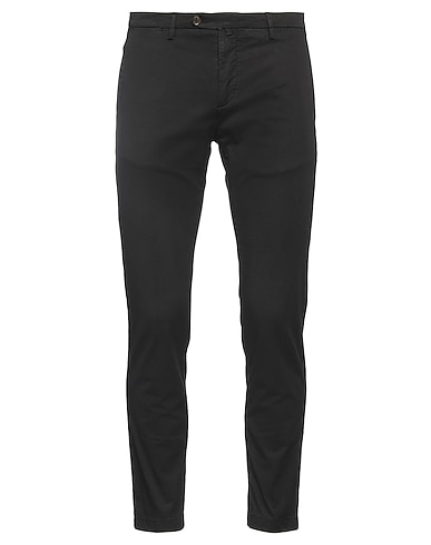 BRIGLIA 1949 パンツ ブラック コットン 97% / ポリウレタン 3%