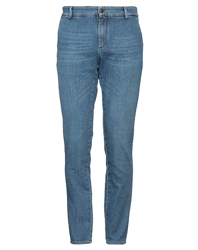 REIGN Denim pants Blue 98% Cotton, 2% Elastane