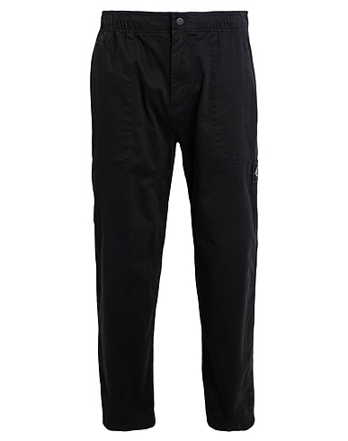 CALVIN KLEIN JEANS Casual trouser Black 97% Cotton, 3% Elastane
