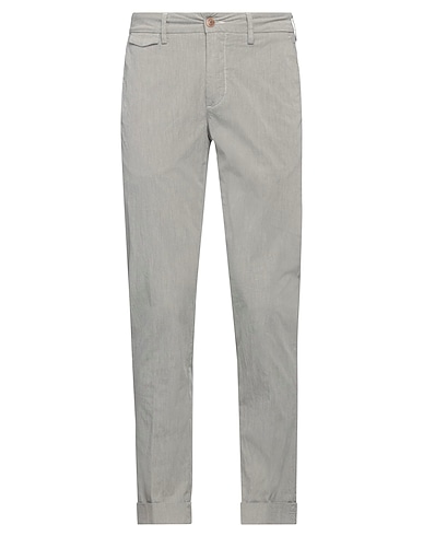 TELERIA ZED Casual trouser Light grey 61% Cotton, 36% Polyester, 3% Elastane