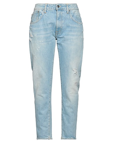 (+) PEOPLE Denim pants Blue 100% Cotton