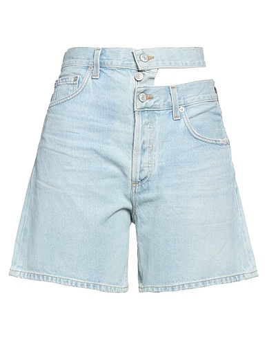 AGOLDE Denim shorts Blue 100% Cotton
