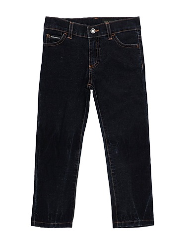 DOLCE&GABBANA Denim pants Blue 93% Cotton, 6% Viscose, 1% Elastane
