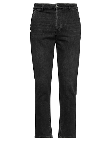 GREY DANIELE ALESSANDRINI Jambe droite Noir 79% Coton, 20% Coton recyclé, 1% Élasthanne