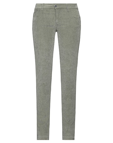 FEDELI Pantalone Verde salvia 67% Viscosa, 26% Cachemire, 5% Elastan, 2% Fibre tessili