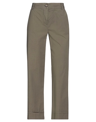 ALESSIA SANTI Casual pants Military green 100% Cotton