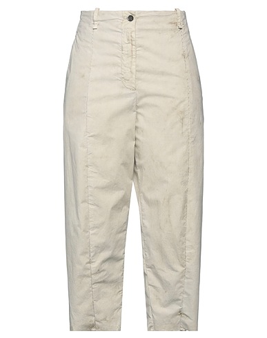 MASNADA Pantalon Beige 98% Coton, 2% Élasthanne