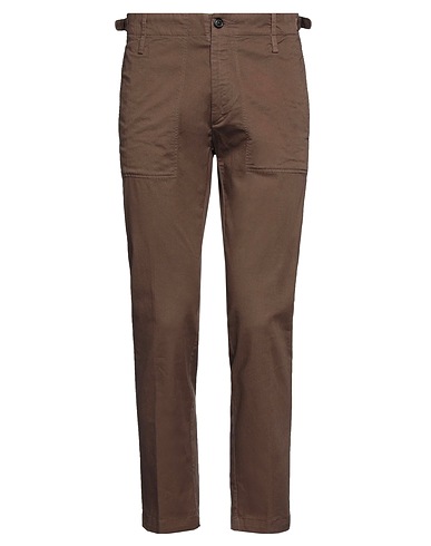 GRIFONI Chinos Marrone 98% Cotone, 2% Elastan