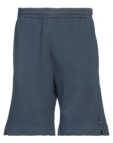 GRIFONI Shorts & Bermuda Slate blue 100% Cotton