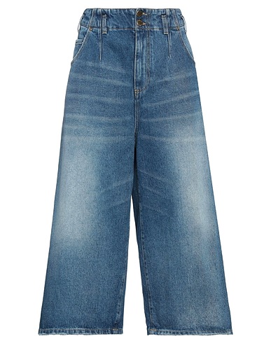 PINKO Denim trousers Blue 100% Cotton