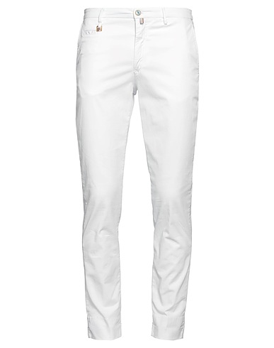 BARBATI Chino Blanc 98% Coton, 2% Élasthanne