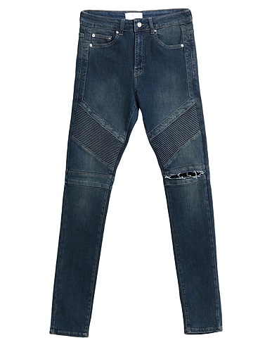 FLÂNEUR Denim trousers Blue 98% Cotton, 2% Elastane