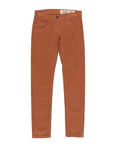 NOVEMB3R Casual trouser Brown 98% Cotton, 2% Elastane