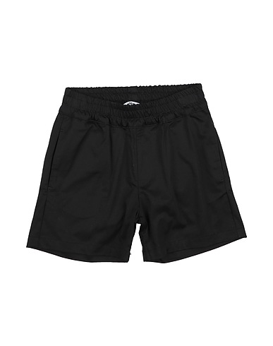 MSGM Shorts & Bermuda Black 97% Cotton, 3% Elastane