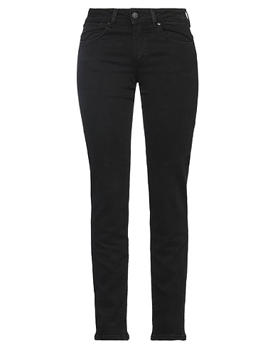 STAFF GALLERY Pantaloni jeans Nero 99% Cotone, 1% Elastan