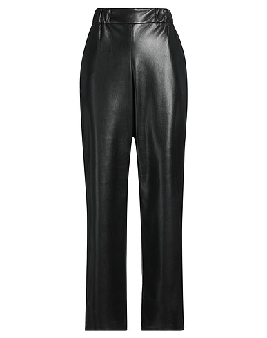 ANINE BING Casual pants Black 65% Polyester, 35% Polyurethane