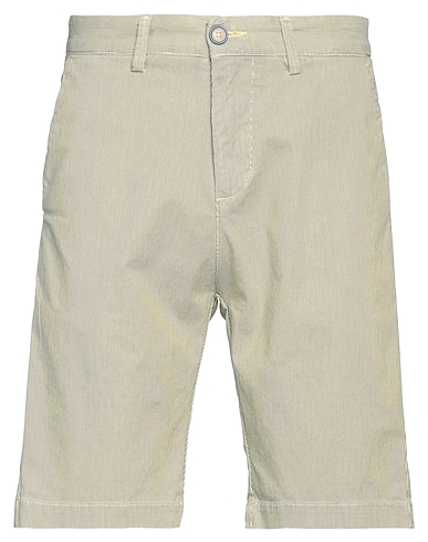 AVIGNON Shorts & Bermuda Pastel yellow 97% Cotton, 3% Elastane