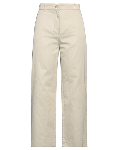 'S MAX MARA Casual pants Grey 58% Cotton, 42% Linen