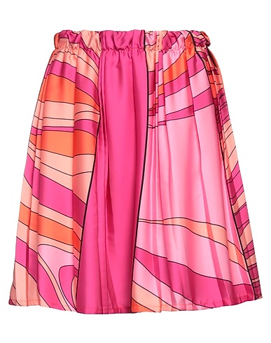 PINK MEMORIES Mini skirt Fuchsia 100% Polyester