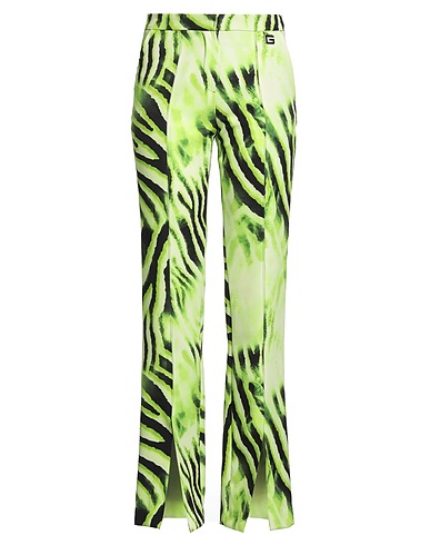 GAëLLE Paris Pantalone Verde lime 88% Poliestere, 12% Elastan