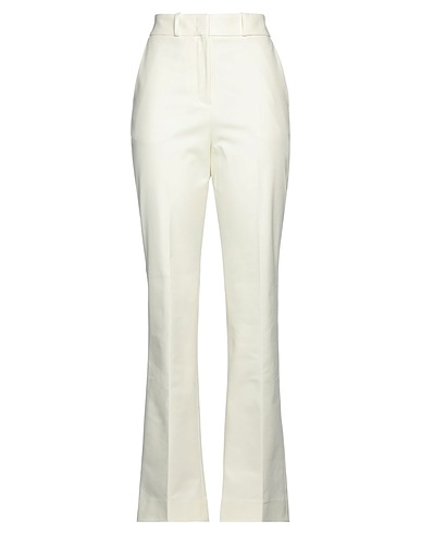 BCBGMAXAZRIA Pantalone Avorio 98% Cotone, 2% Elastan