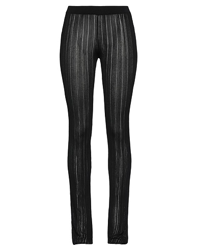 PETAR PETROV Casual trouser Black 94% Viscose, 6% Elastane