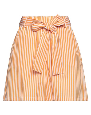 SHIRTAPORTER Shorts & Bermuda Orange 100% Cotton