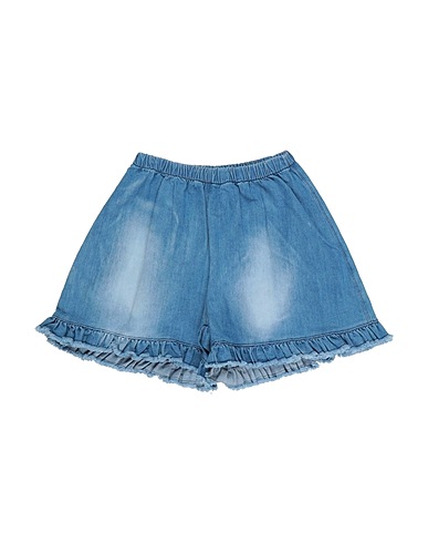 BISOUS Shorts jeans Blu 95% Cotone, 5% Elastan
