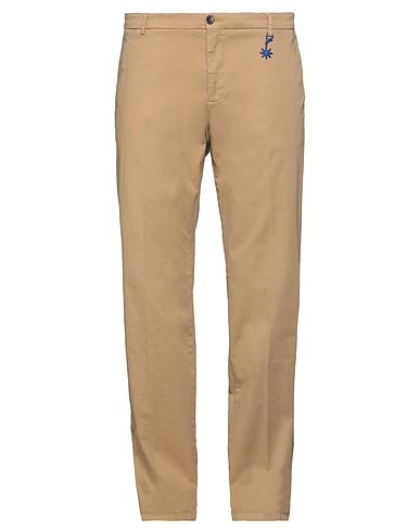 MANUEL RITZ Casual trouser Sand 98% Cotton, 2% Elastane