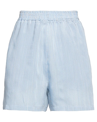 DOUUOD Shorts & Bermuda Blu chiaro 84% Viscosa, 16% Seta