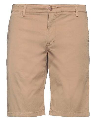 TELERIA ZED Shorts & Bermuda Camel 98% Cotton, 2% Elastane