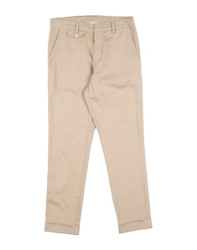 ELEVENTY Casual trouser Beige 97% Cotton, 3% Elastane
