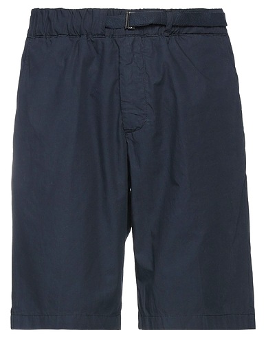 MYTHS Shorts & Bermuda Navy blue 100% Cotton