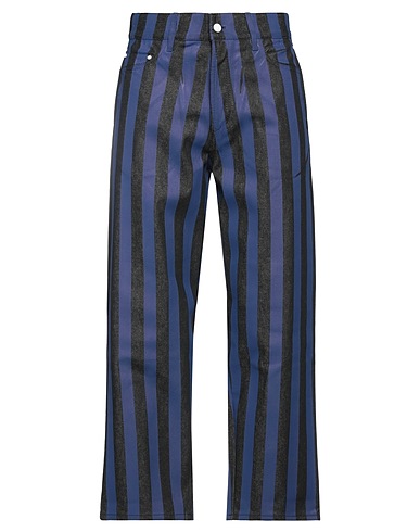 SUNNEI Denim pants Purple 100% Cotton