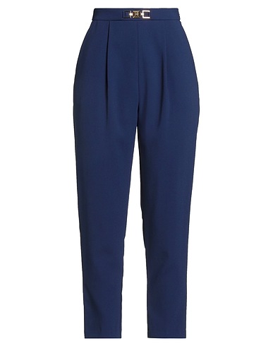 ELISABETTA FRANCHI Pantalone 4 ESSENTIALS Blu navy 100% Poliestere