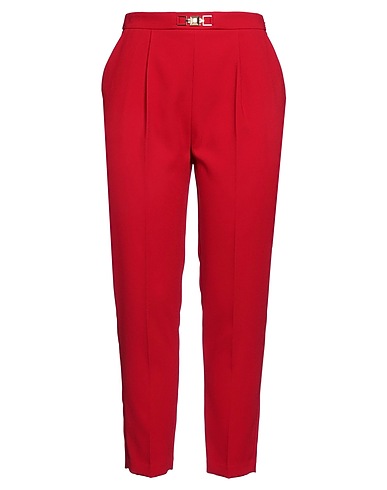ELISABETTA FRANCHI Pantalone 4 ESSENTIALS Rosso 100% Poliestere