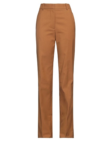 VICTORIA BECKHAM Casual pants Camel 73% Cotton, 27% Polyester