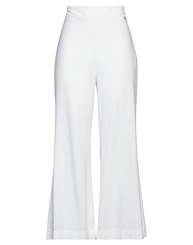 MÊME ROAD Pantalone Bianco 80% Viscosa, 20% Lino