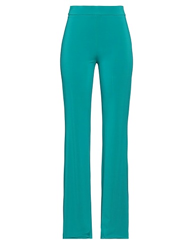 THE ANDAMANE Casual pants VERDE PETROLIO 93% Viscose, 7% Elastane