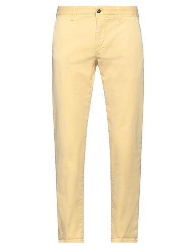 INCOTEX Pantalone Giallo pastello 97% Cotone, 3% Elastan