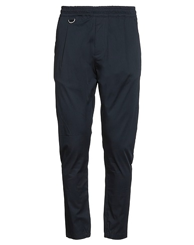 LOW BRAND Casual trouser Midnight blue 97% Cotton, 3% Elastane