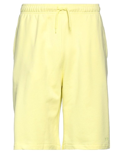 EDWIN Shorts & Bermuda Yellow 100% Cotton