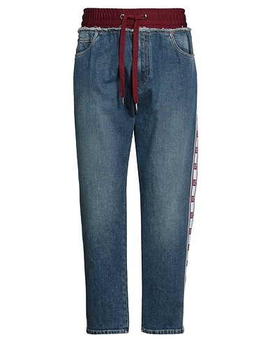 DOLCE&GABBANA Denim trousers Blue 88% Cotton, 11% Polyester, 1% Elastane