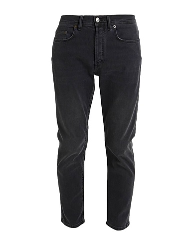 ACNE STUDIOS Джинсовые брюки ANTRACITE 94% Хлопок, 5% Полиэстер, 1% Эластан