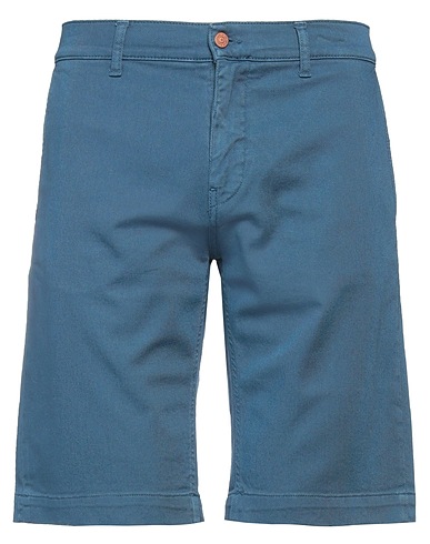 GREY DANIELE ALESSANDRINI Shorts & Bermuda 97% Cotton, 3% Elastane